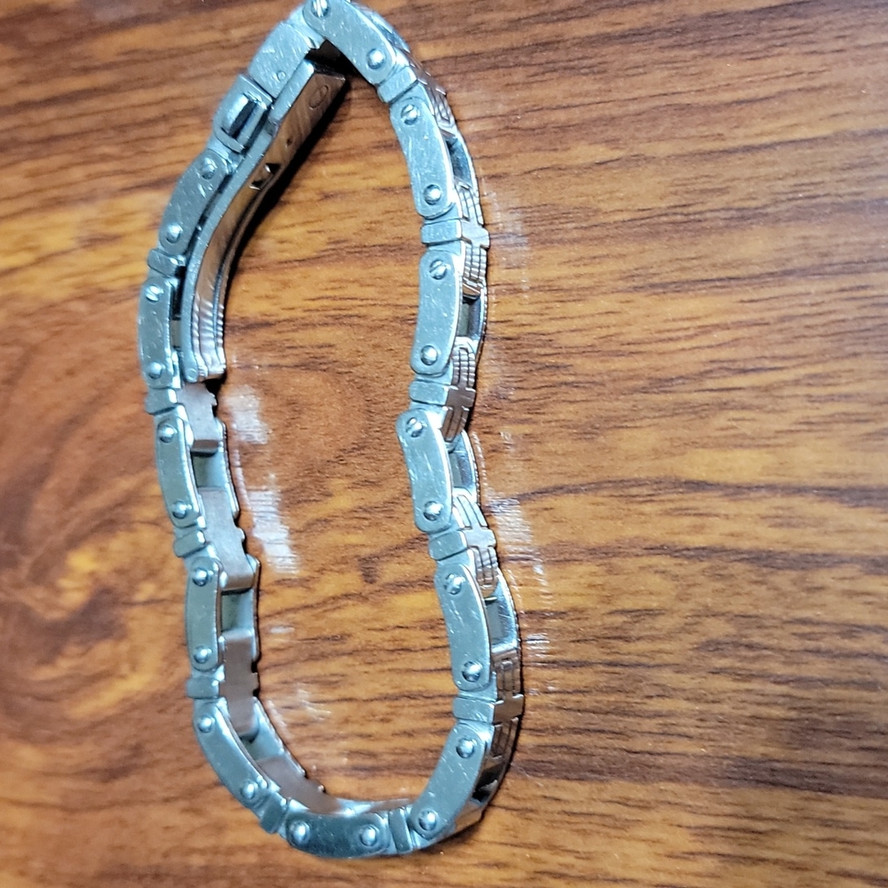 Russell Simmons LA stainless steel bracelet